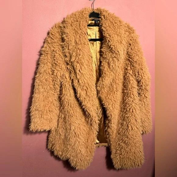 NWoT Torrid Sherpa Drape Front Jacket - Picture 6 of 12